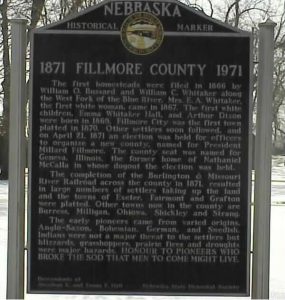courthousesign Fillmore County History Sign